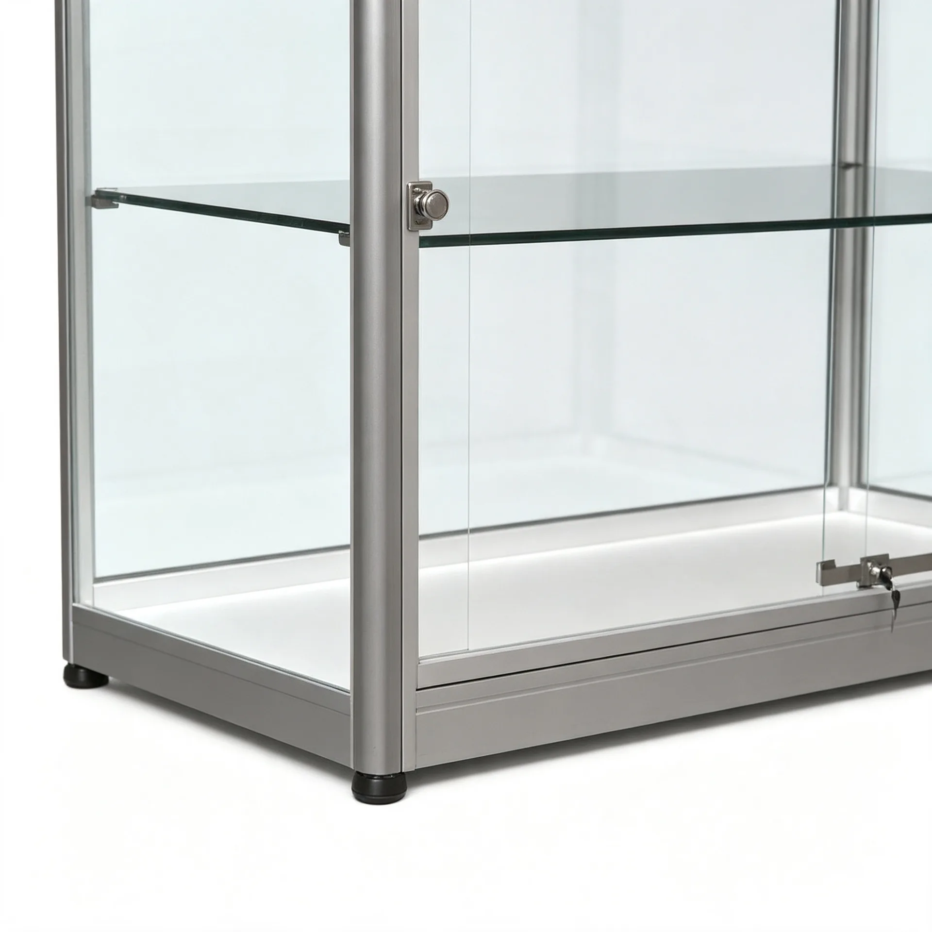 3-Tier Countertop Glass Showcase for Retail Shop — view 4