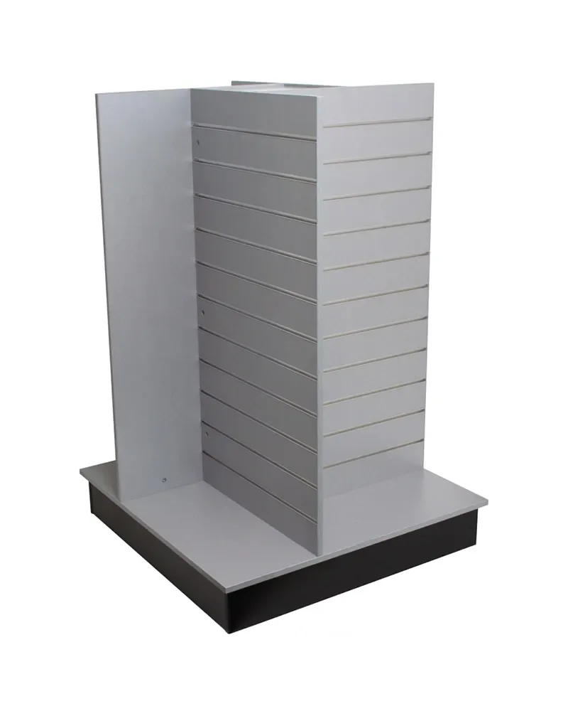 4 Way Slatwall Gondolas Stands For Retail Shops — view 3