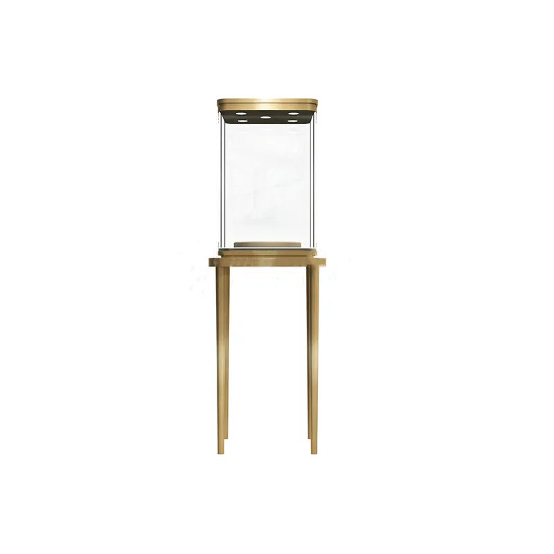 48X48X160CM Luxury Display Showcase Jewelry Tower Display Stand On Sale — view 3