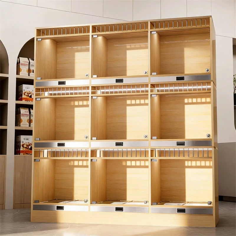 9-Grid Multi-Functional Dog Kennel Display Cabinet For Pet Stores & Veterinary Clinics — view 3