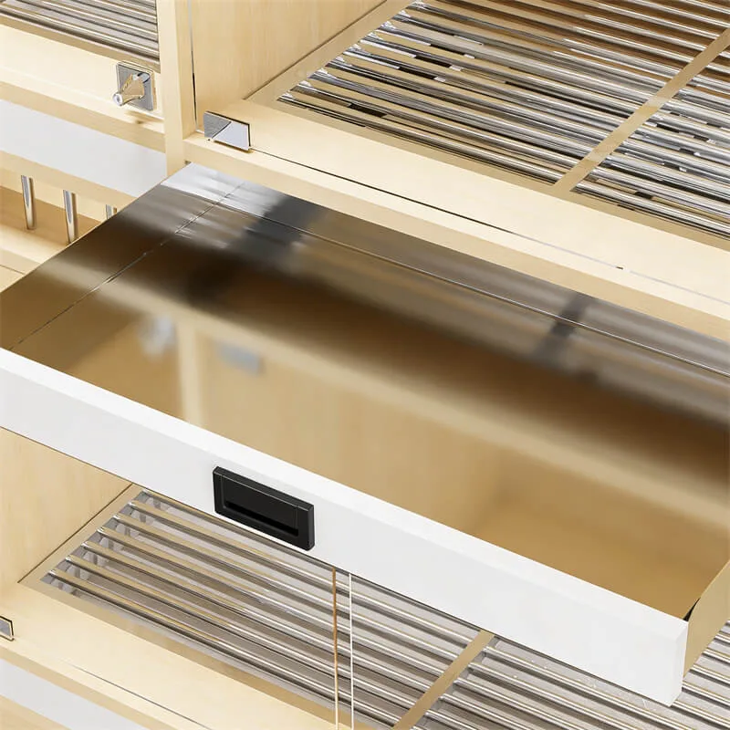 9-Grid Multi-Functional Dog Kennel Display Cabinet For Pet Stores & Veterinary Clinics — view 4