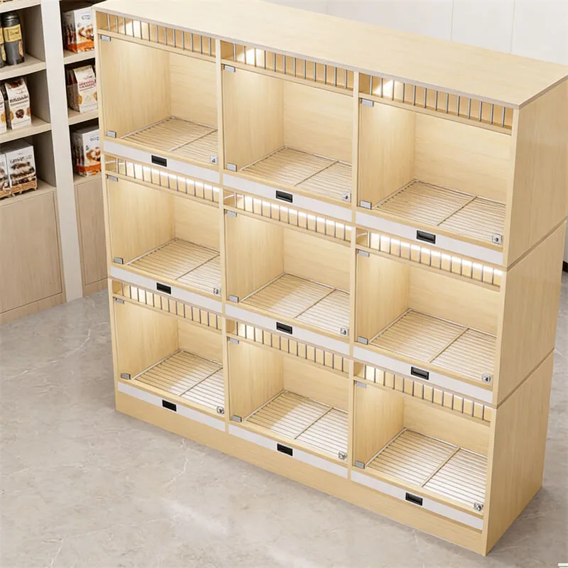 9-Grid Multi-Functional Dog Kennel Display Cabinet For Pet Stores & Veterinary Clinics — view 2
