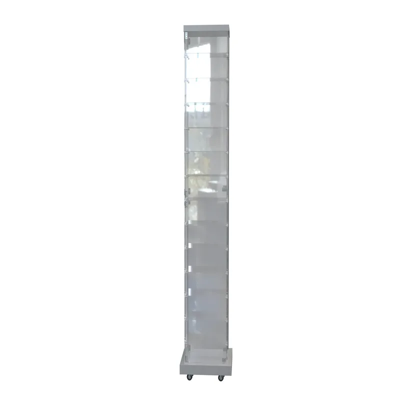 Acrylic display stand design cosmetic shop display shelf — view 3