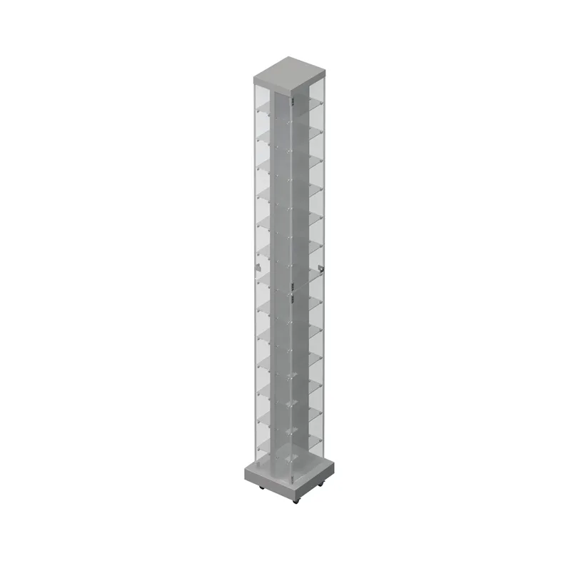 Acrylic display stand design cosmetic shop display shelf — view 4