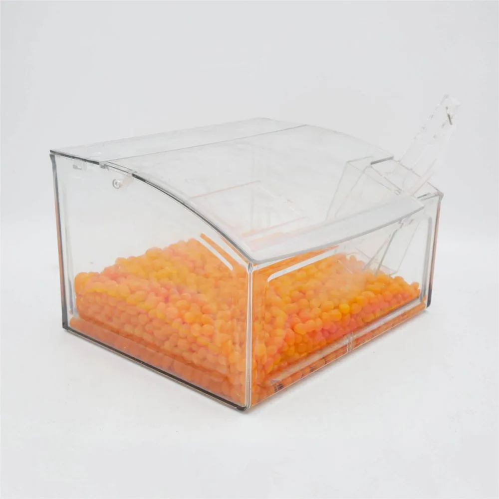 Acrylic food box display food showcase in retail food store for sale — view 4