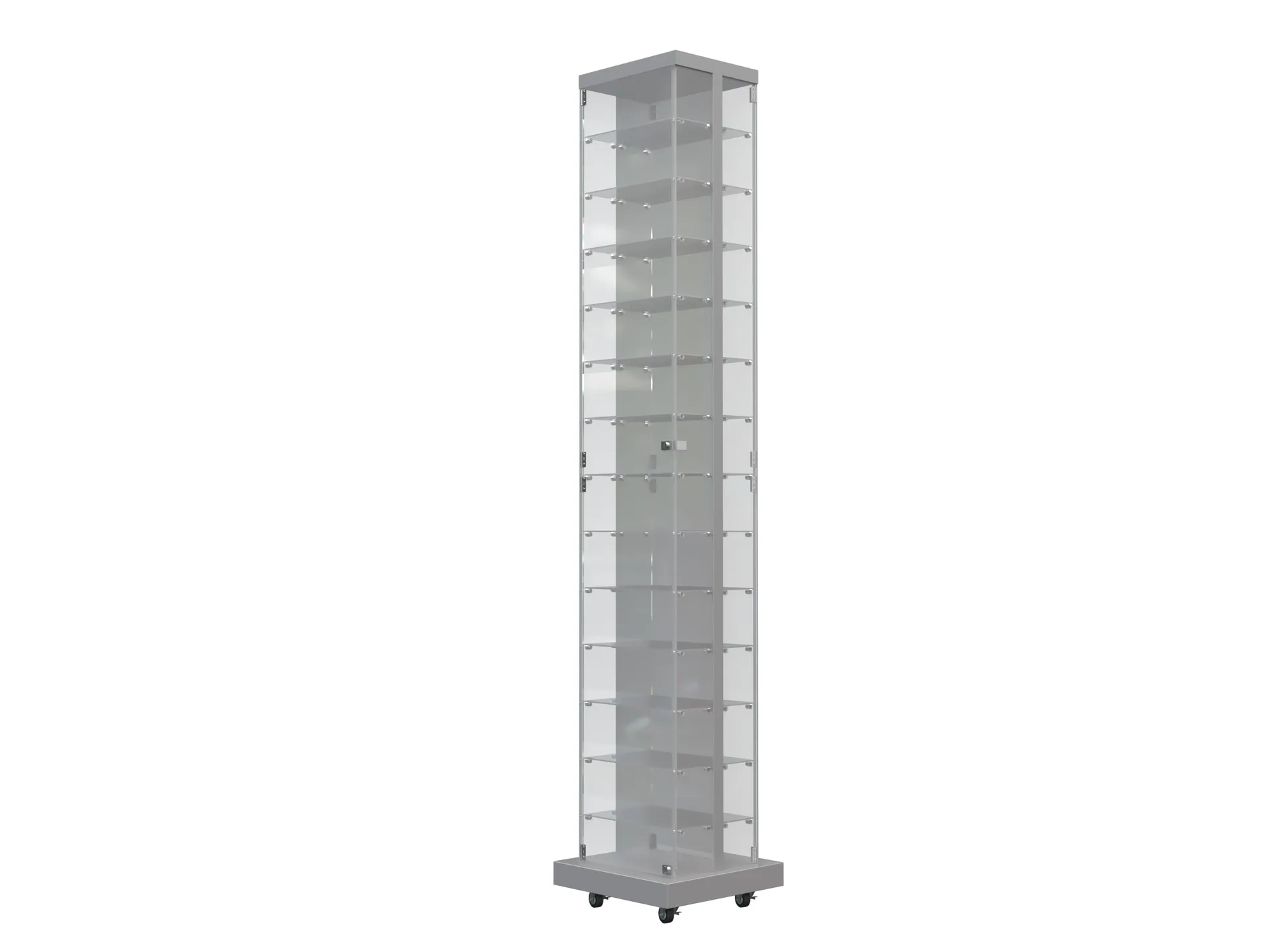 Acrylic Rotating Display Stand Design Multi-layer Acrylic Display Stand Design — view 3