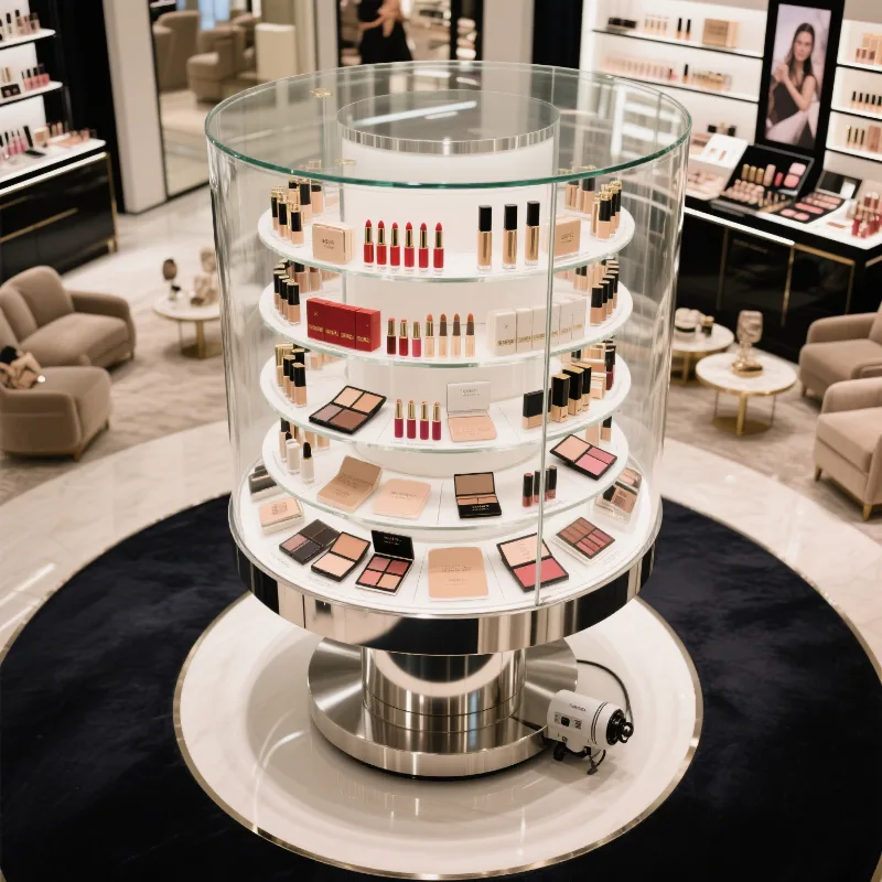 Advanced cosmetic display cabinet Cosmetic store display furniture — view 2