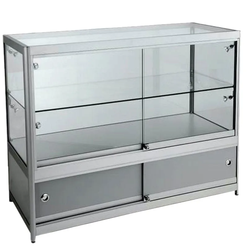 Aluminium & Glass Shop Display Counter for Digital Product Display — view 5