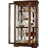 Antique curio display cabinet&stand with tempered glass for sale — view 3