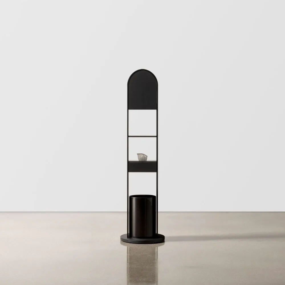 Arch Top Narrow Metal Floor Display Stand — view 3