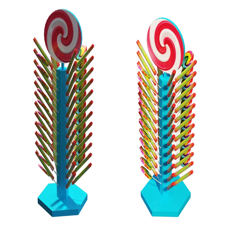 Attractive Lollipop Pillar Display Customizable Lollipop Display on Sale — view 3