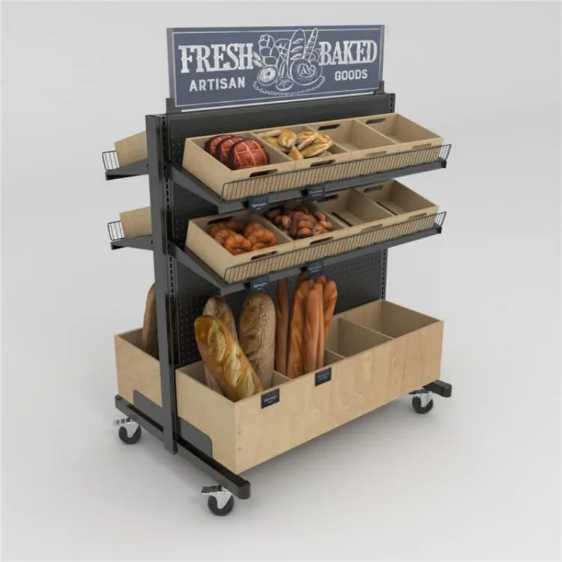 Bakery display shelf Baking display furniture for sale — view 3