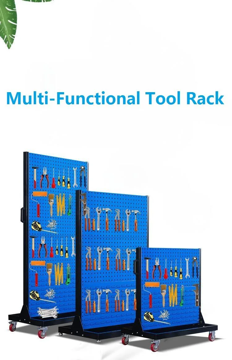 Benson Display Mobile Perforated Board Hardware Tool Display Rack — view 3