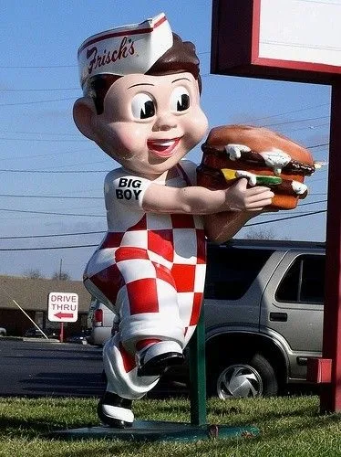 Big Boy Fiberglass Mascot for Diners and Restaurants — view 3