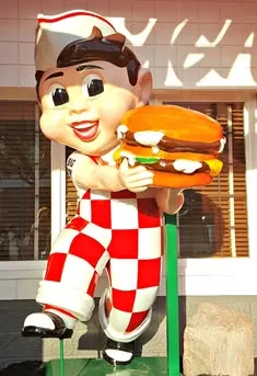 Big Boy Fiberglass Mascot for Diners and Restaurants — view 5