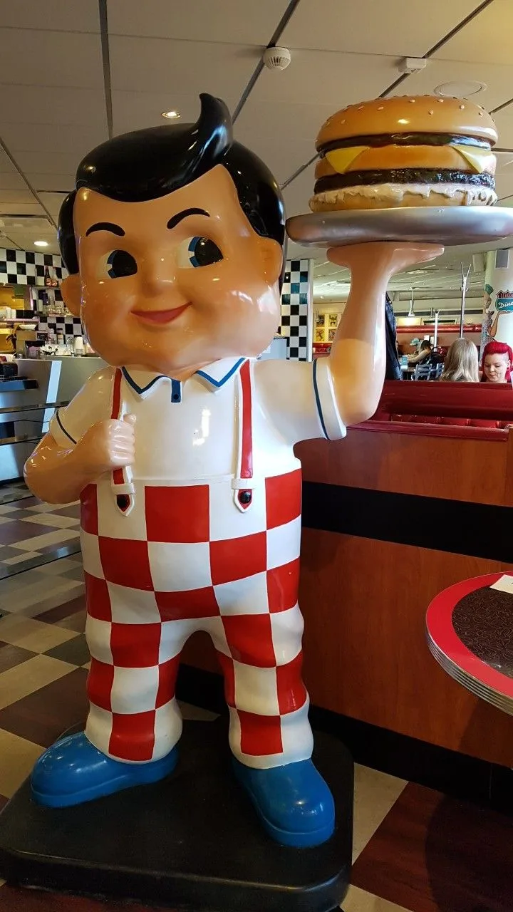 Big Boy Fiberglass Mascot for Diners and Restaurants — view 4