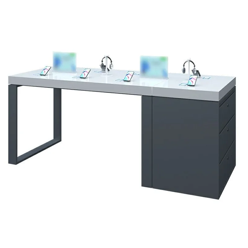 Black Cell Phone Display Table High-end Cell Phone Display Table for Sale — view 3