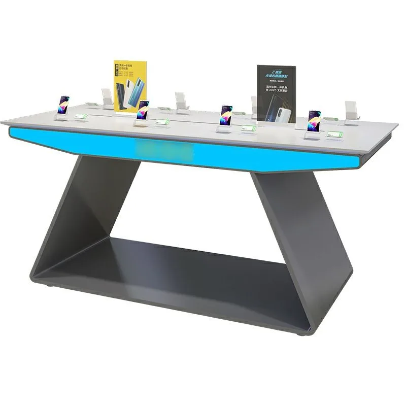 Black Cell Phone Display Table High-end Cell Phone Display Table for Sale — view 5