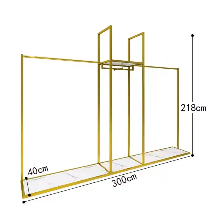 Boutique Retail Hanger & Display Rack Clothing Store Display Shelf — view 5