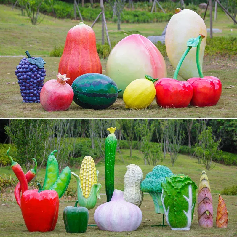 Bright & Durable Fiberglass Fruit Displays for Shops and Markets — view 3