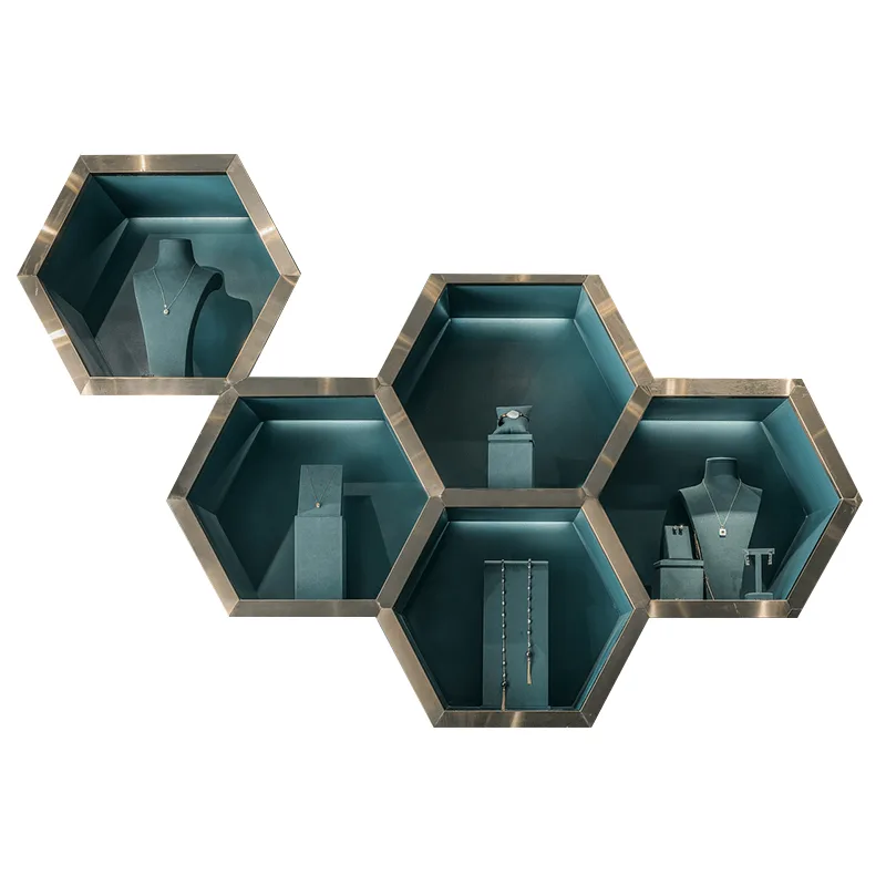 Built-in Wall Jewelry Cabinet Display on sale