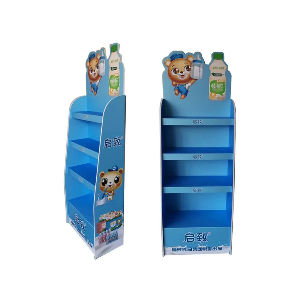 cartoon cardboard display stand Retail display furniture with cardboard — view 6