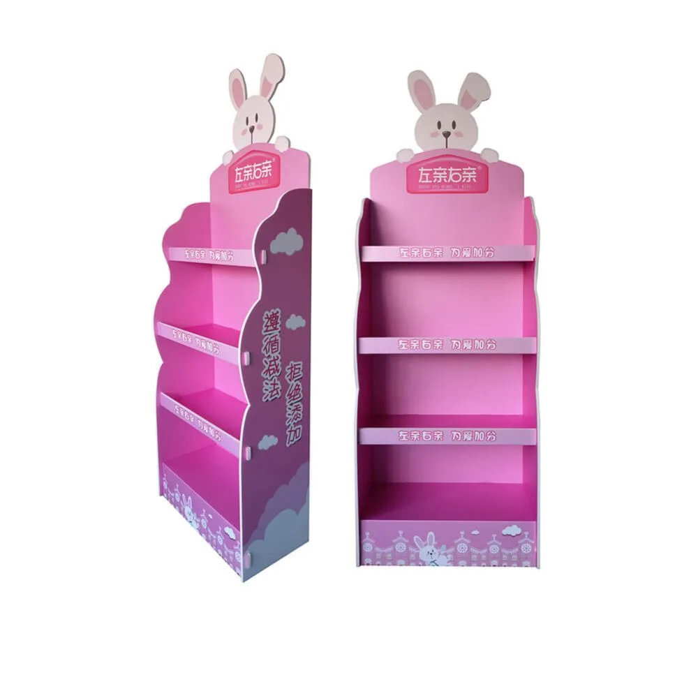 cartoon cardboard display stand Retail display furniture with cardboard — view 4