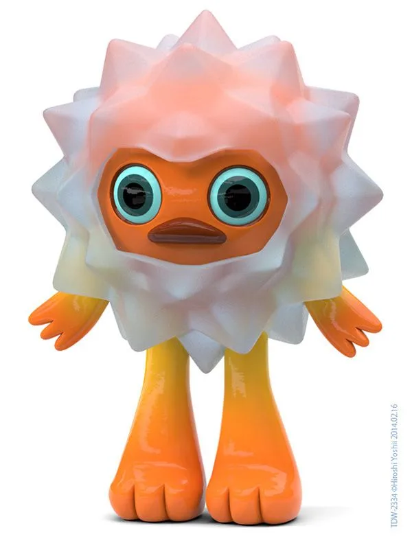 Cartoon Monster Fiberglass Sculpture for Art & Themed Events