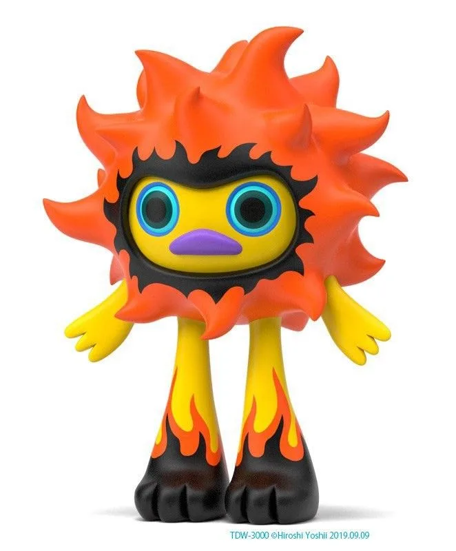 Cartoon Monster Fiberglass Sculpture for Art & Themed Events — view 2
