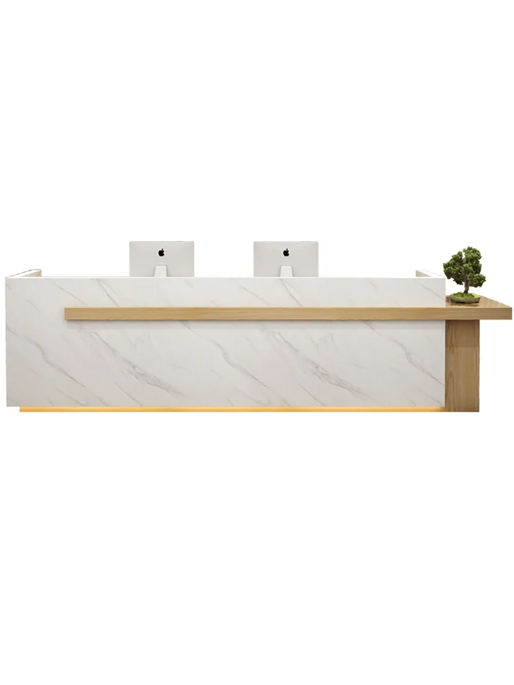 Charming Reception Desk Design Popular Reception Desk Design for Stores on Sale — view 3