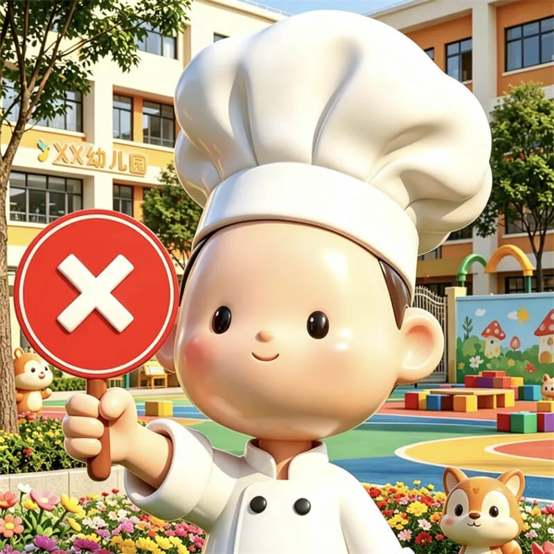 Chef Sculpture, FRP Material, Restaurant Entrance Ornament, Cartoon Chef IP Sculpture, Outdoor Commercial Art Piece — view 4