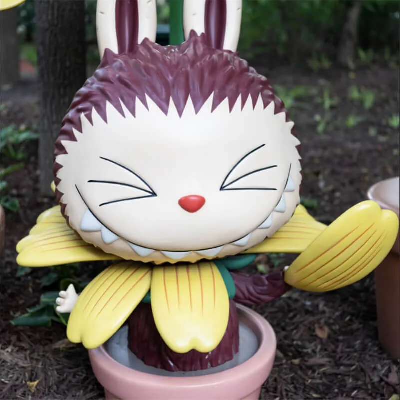 Chocolate Labubu Sculpture: The Viral FRP IP Statue That Draws Crowds — view 4