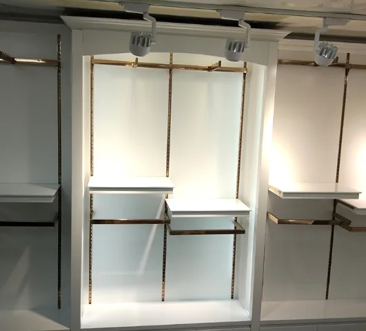 Clothes rack with movable shelves large storage clothes storage cabinet — view 4
