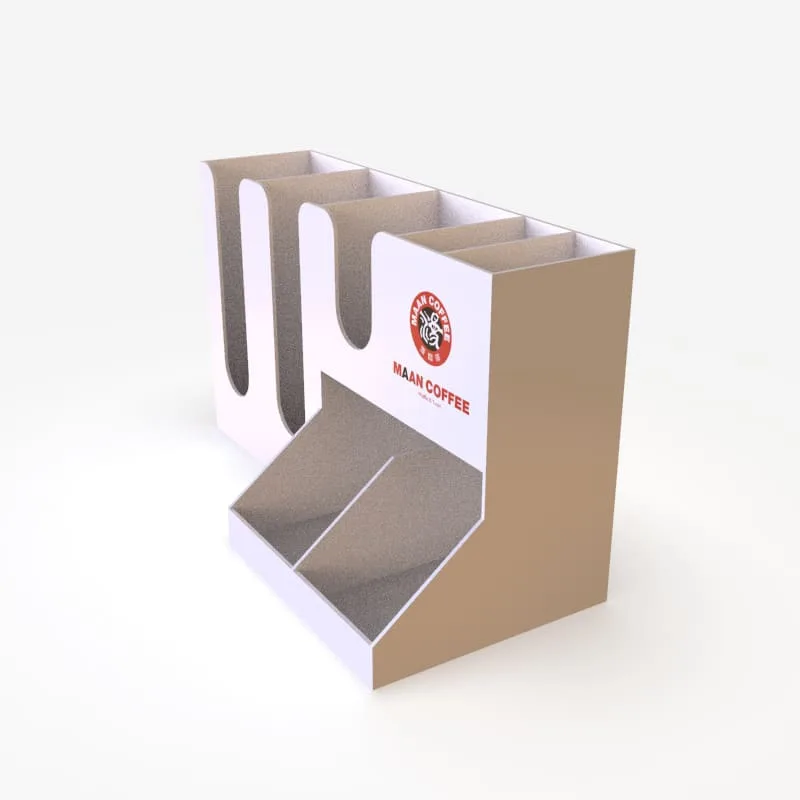 Coffee cup display rack Acrylic display rack for sale — view 4