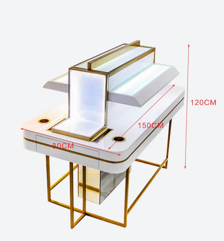 Cosmetics display cabinet Perfume&skin care products display rack — view 4