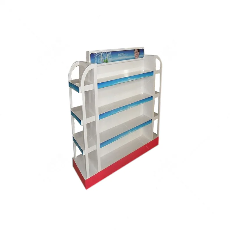 Cosmetics floor display stand Cosmetics store furniture for sale — view 4