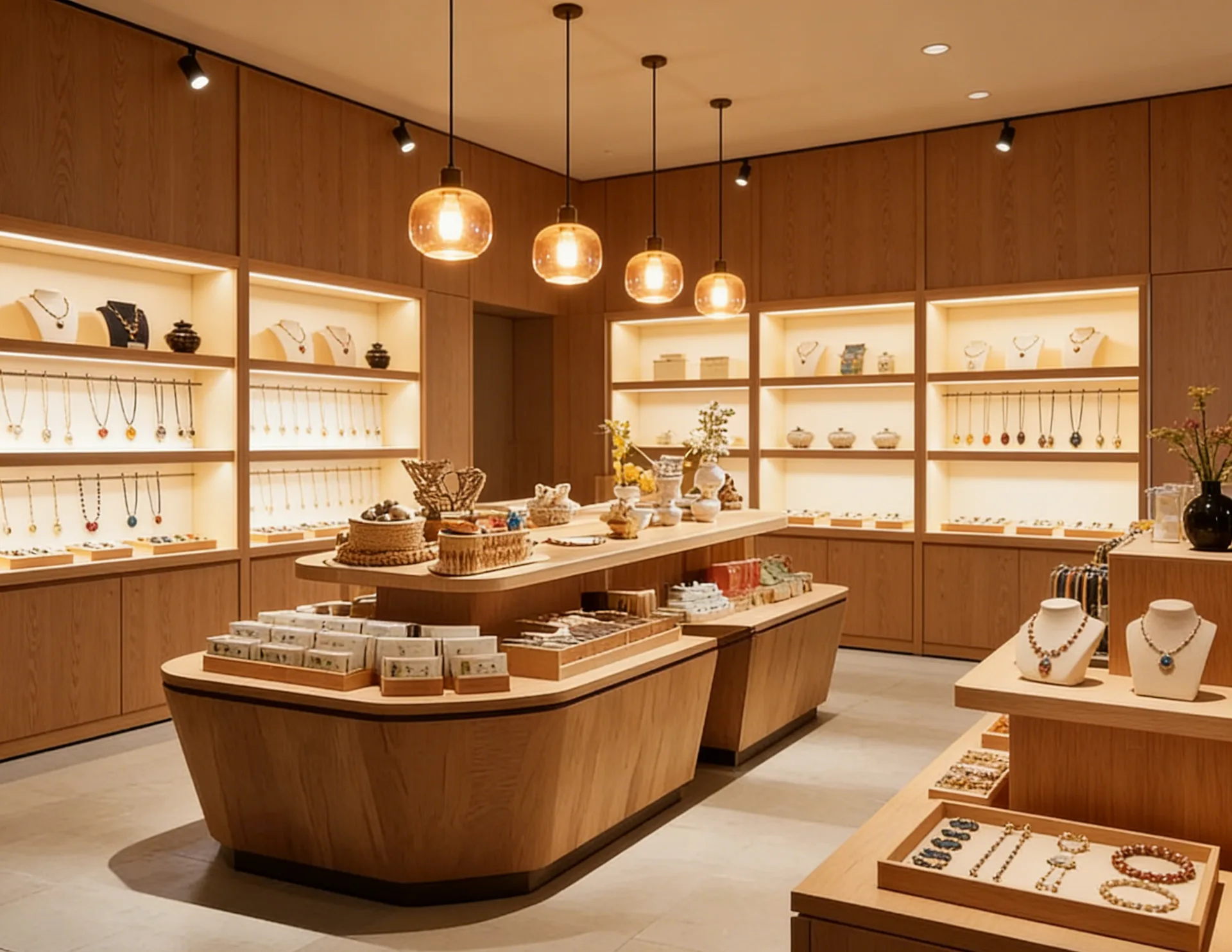 Countertop Showcase for Accessories
