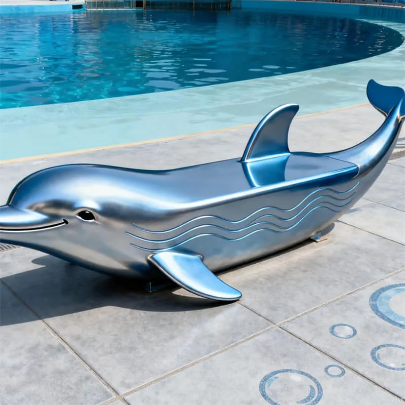 Creative Animal-Shaped FRP Bench | Multifunctional FRP Seating for Theme Parks, Parks and Shopping Malls