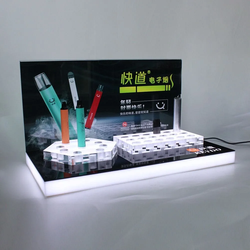 Creative cigarette display design & vape shop showcase furniture — view 3