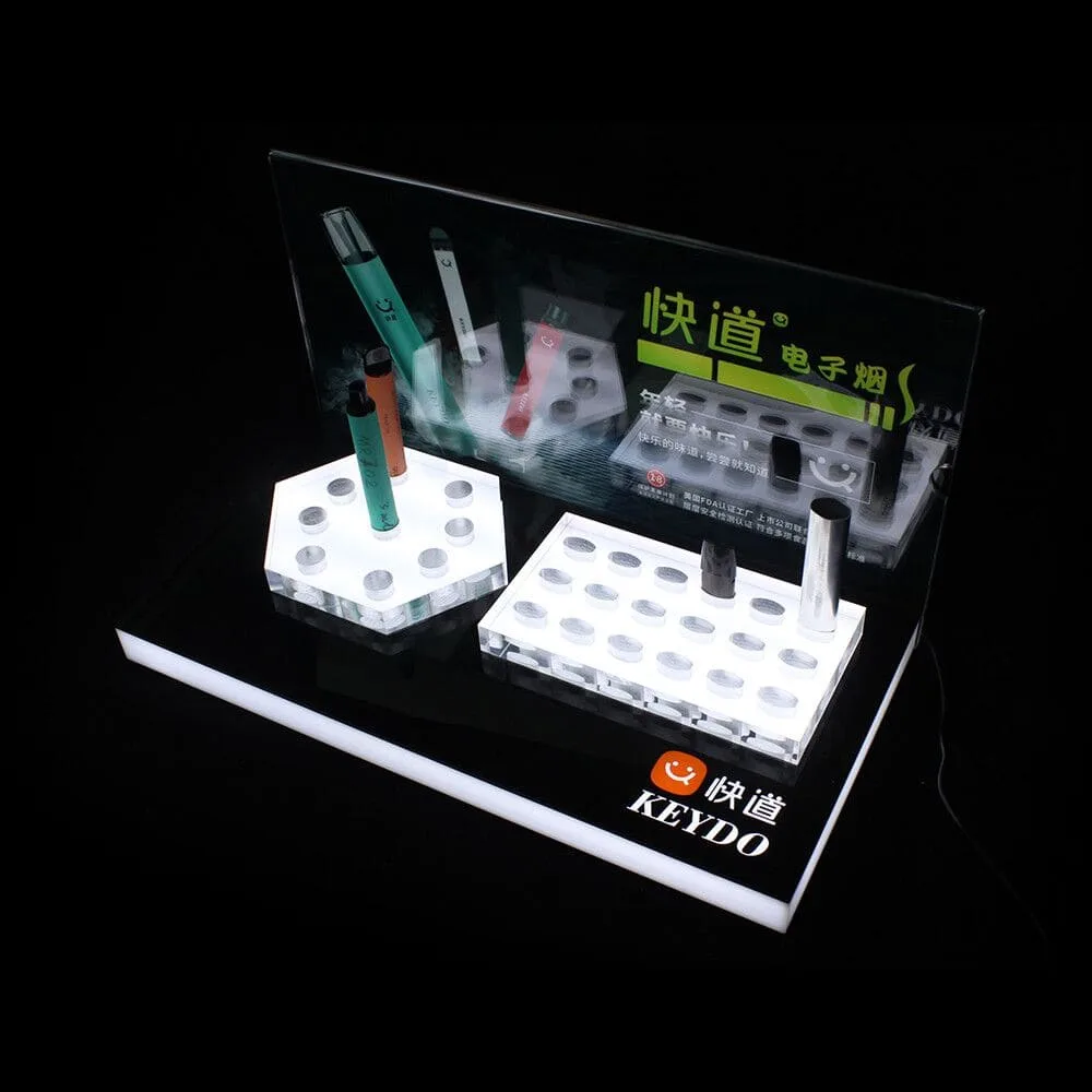 Creative cigarette display design & vape shop showcase furniture — view 4