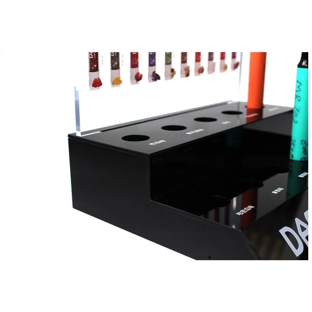 Creative design vape display stand e – cigarette shop display showcase for sale — view 4
