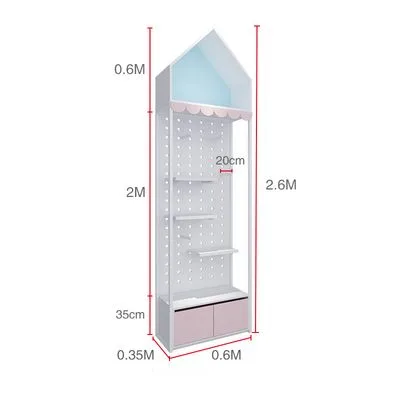 Creative metal display showcase design shop displaycabinet for sale — view 3