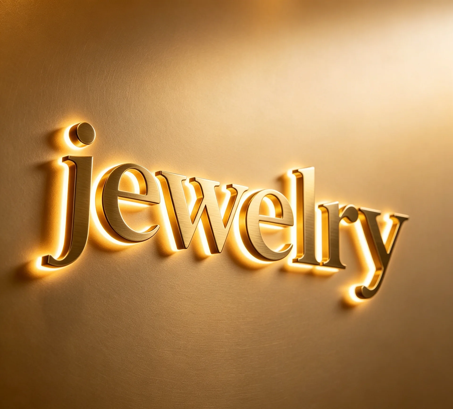 Custom 3D Illuminated Logo Sign – Premium Glow for Boutique Storefronts — view 3