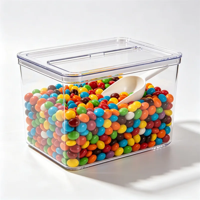 Custom Acrylic Candy Bin with Scoop