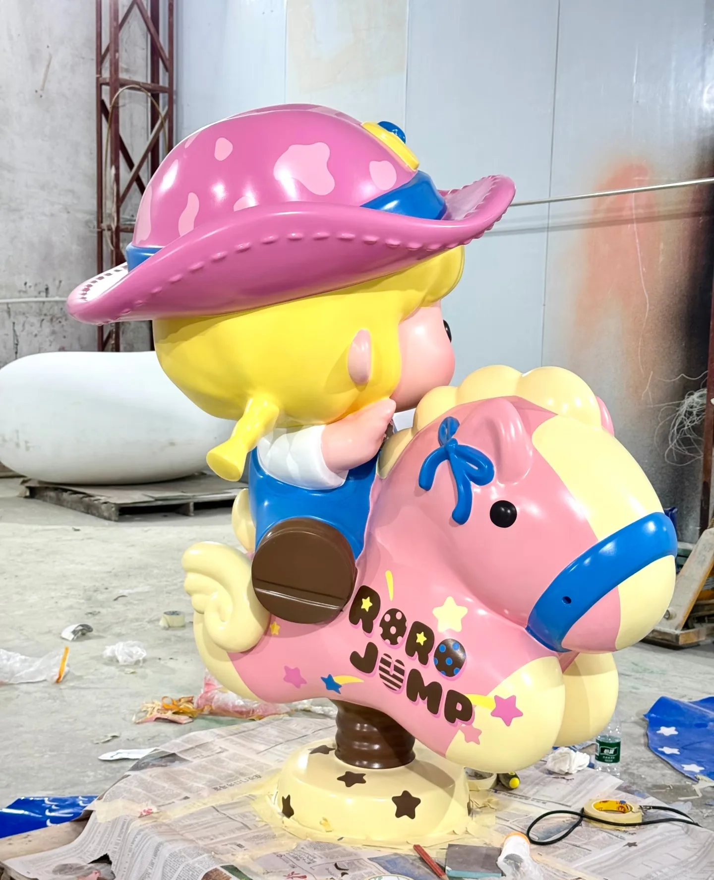 Custom Fiberglass Cartoon Sculpture for Commercial & Public Spaces — view 3