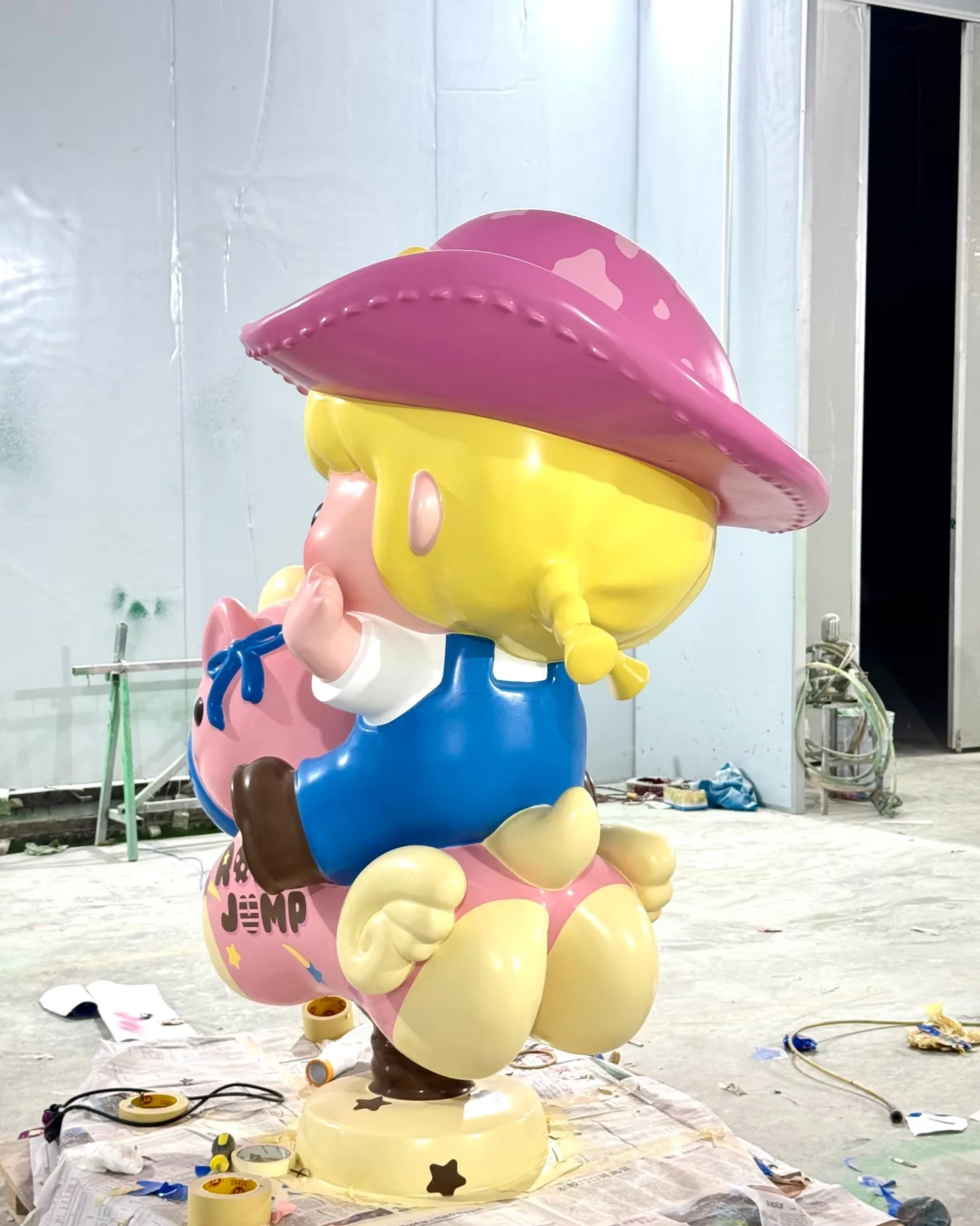 Custom Fiberglass Cartoon Sculpture for Commercial & Public Spaces — view 4