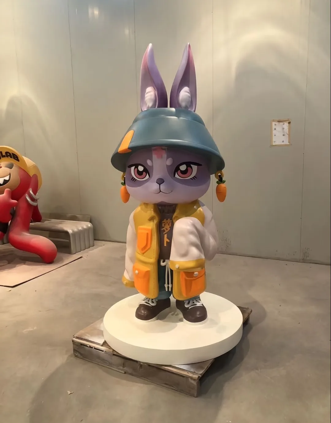 Custom Fiberglass Zodiac Mascot Sculptures for Commercial Use — view 2