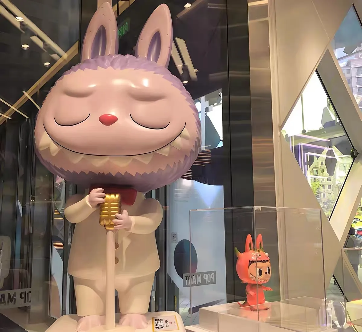 Custom Labubu Fiberglass Sculptures | Commercial-Grade Art Installations — view 4