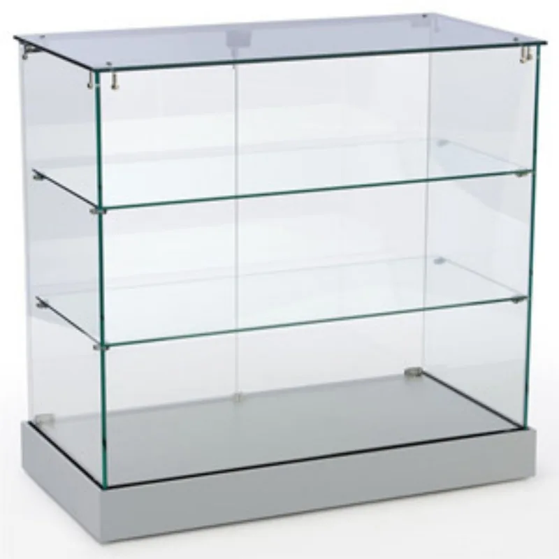 Customizable jewelry display showcase & glass display stand — view 4