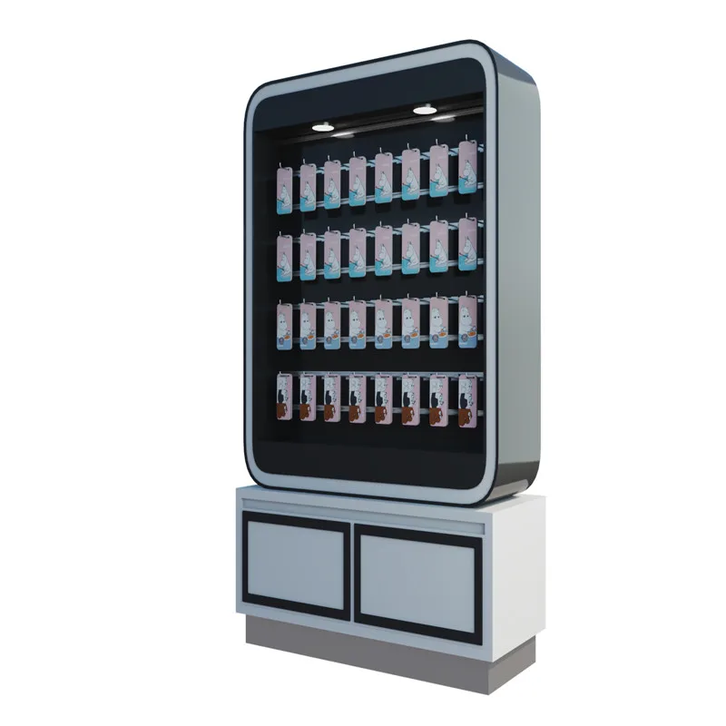 Customized Cell Phone Case Display Cabinet High-end Cell Phone Display Stand on Sale — view 5